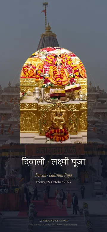 Diwali · Lakshmi Puja 2027 phone wallpaper
