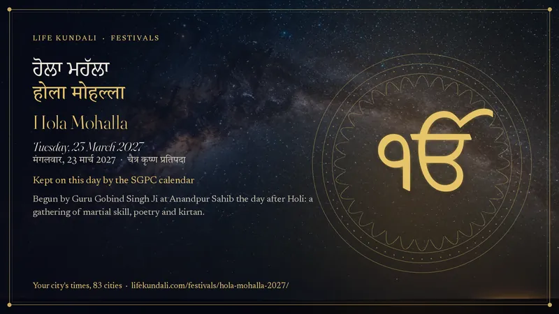 Hola Mohalla 2027