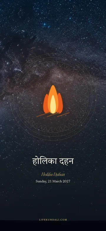 Holika Dahan 2027 phone wallpaper