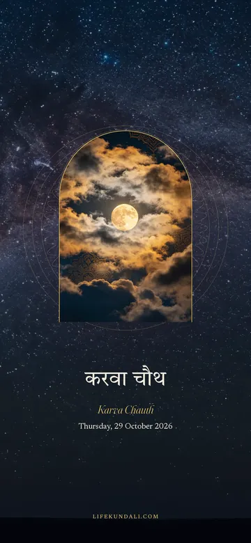 Karva Chauth 2026 phone wallpaper