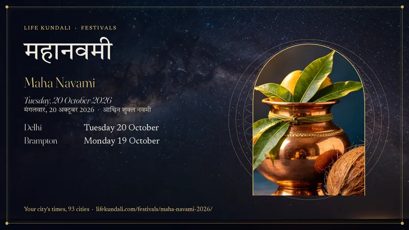 Maha Navami 2026