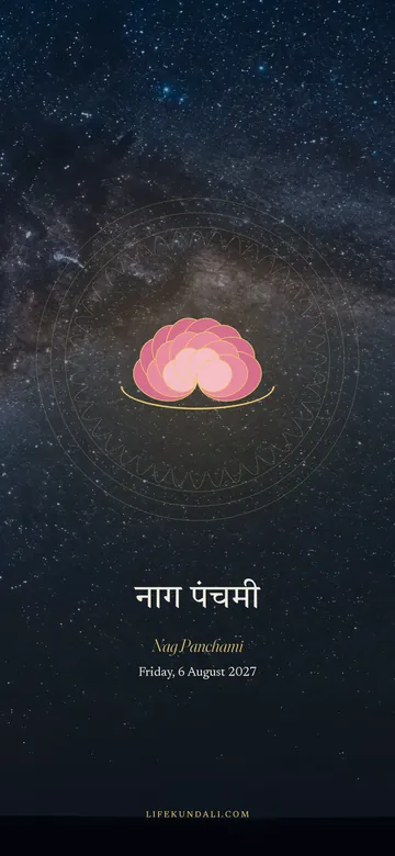 Nag Panchami 2027 phone wallpaper