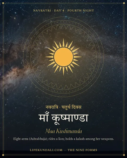 Maa Kushmanda, day 4 of Navratri