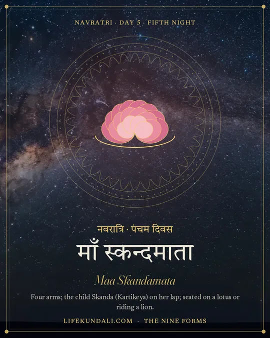 Maa Skandamata, day 5 of Navratri