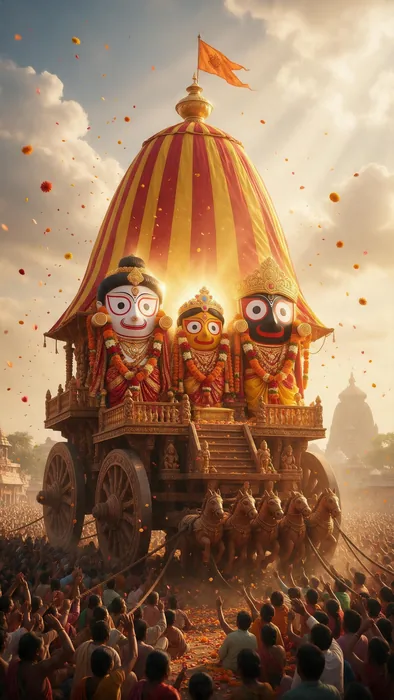 Jagannath, Balabhadra and Subhadra