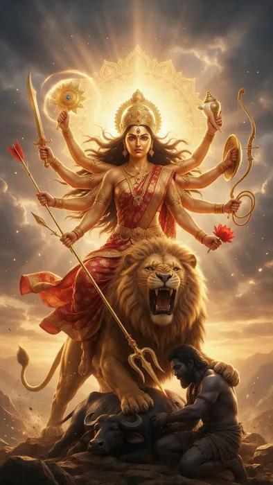 Maa Durga, Mahishasuramardini