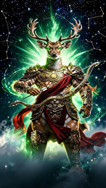 Deer warrior