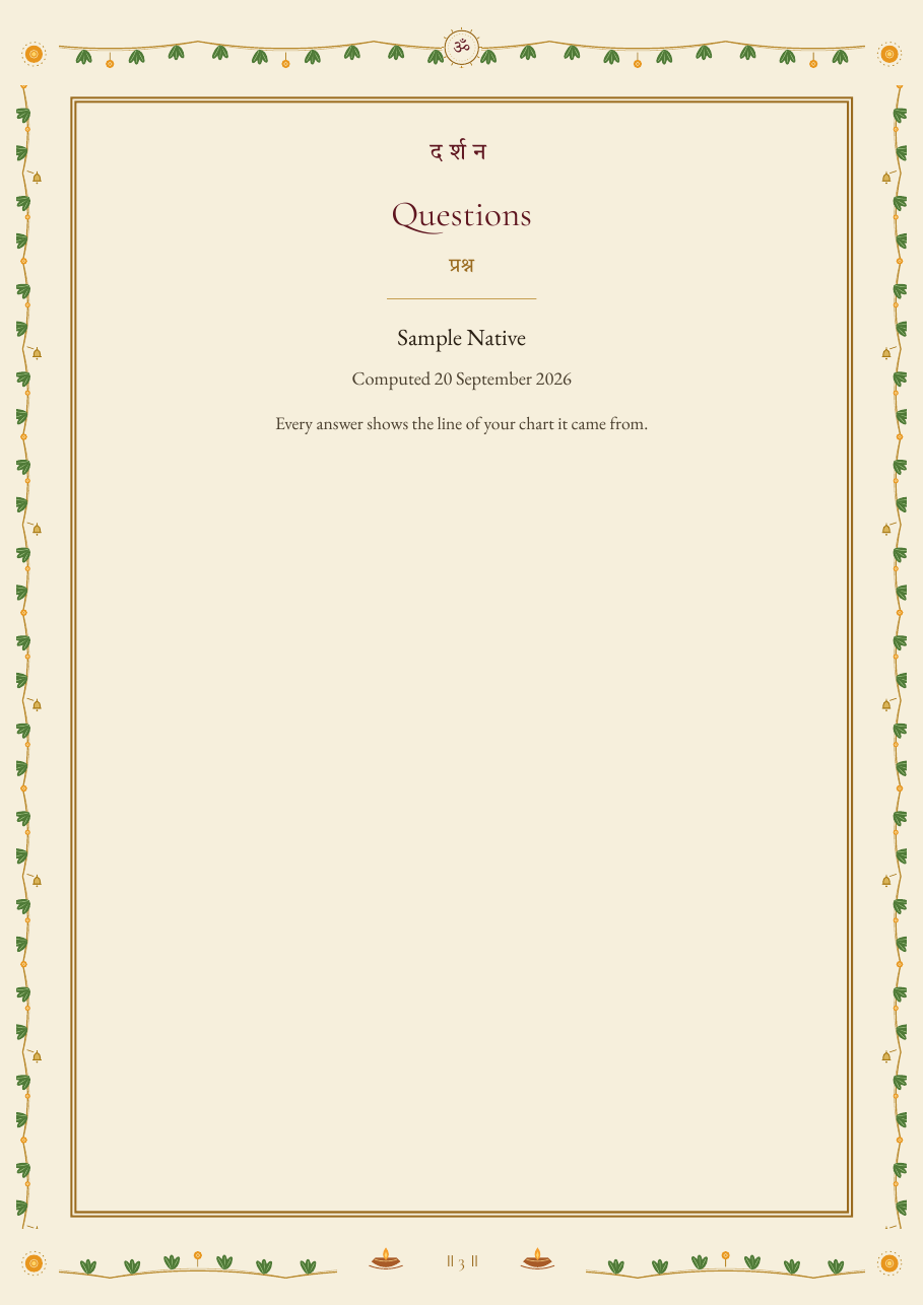 Ask the Chart sample, page 3